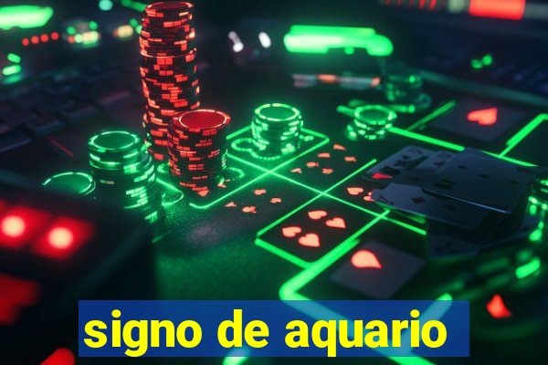 signo de aquario